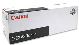 canon c-exv8 toner siyah orjinal