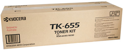kyocera tk655 siyah orjinal toner