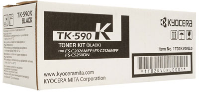 kyocera tk590 b siyah orjinal toner