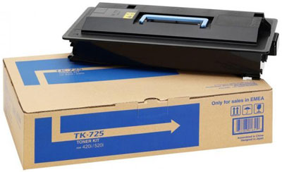kyocera tk725 siyah orjinal toner